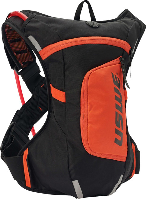 USWE Moto Hydration Pack - 4L - Orange/Black [2043438]