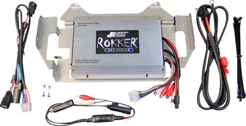J&M Stage6 Amplifier Kit - 4-Channel - '15-'23 FLTR [JMA61000HR15RG]