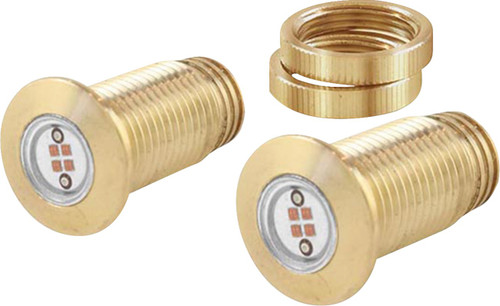 PAUL YAFFE BAGGER NATION Lightning Bolts Kit - Run/Brake/Turn - Brass [PYO:BBLBBR]
