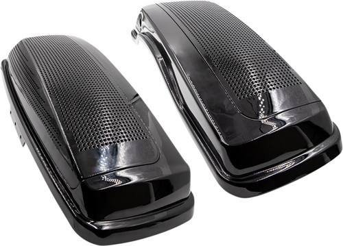 SADDLE TRAMP Saddlebag Lid - Dual - FLH/FLT [BCHDD6X914U]