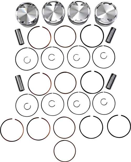 JE Pistons Piston Kit - 83.00 mm - 9.8:1 CR - Kawasaki [222108]