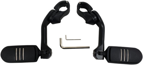 RIVCO PRODUCTS Highway Peg Mount - Black [MV155MB]