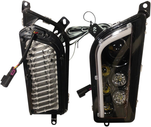 BRITE-LITES LED Headlight Conversion Kit - Polaris [BLLEDRZRHALO]