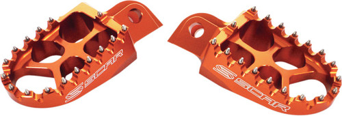 SCAR RACING Evolution Foot Pegs - Orange [S5510OR]