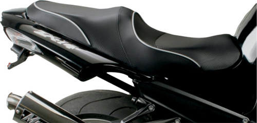 SARGENT World Sport™ Performance Seat - Black - Carbon FX - Regular - ZX-14 '06-'25 [WS59819]