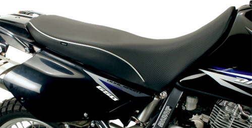 SARGENT World Sport™ Performance Seat - Black - Carbon FX - Regular - DR 650 '96-'25 [WS60019]