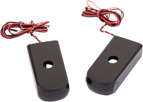 alloy art Strut Light - LED - Smoke/Red Black [SSLSB2B]