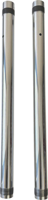 PRO-ONE PERF.MFG. Fork Tubes - 43 mm - +2" - Hard Chrome - Inverted [105440]