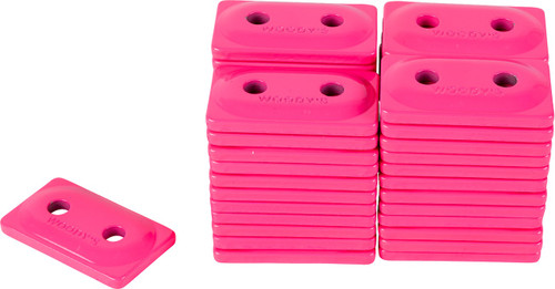 Woody's Support Plates - Double Digger® - Pink - 48 Pack [ADD23820B]