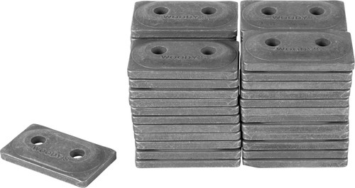Woody's Support Plates - Double Digger® - Natural - 48 Pack [ADD23775B]