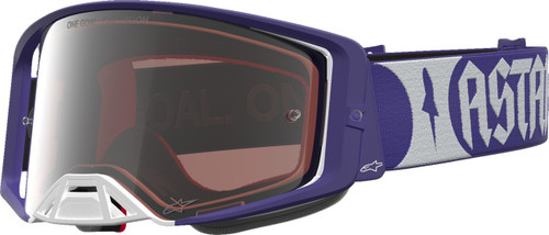 ALPINESTARS GOGGLES Supertech Goggle - Atrox - Silver Mirror Lens [51003277354]