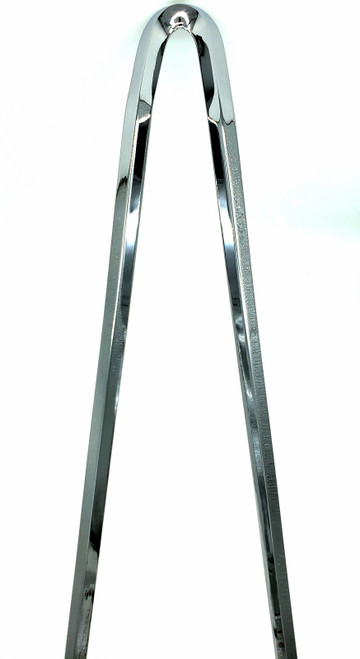 CYCLE VISIONS Sissy Bar Stick - Chrome - 30" Squaretude [CV8036]