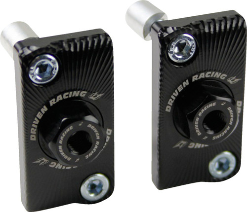 DRIVEN RACING Captive Axle Block Sliders - Black [DRCAX201BK]