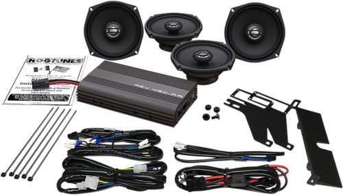 HOG TUNES 4-Speaker/200 W Amplifier Kit - '98-'13 FLHT/FLHX [REV 450U KITAA]