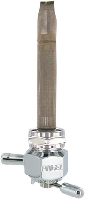 Pingel Hex Fuel Valve - Chrome - 22 mm [1311CH]