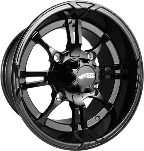 AMS Roll'n 108 Wheel - Front - Black - 14x8 - 4/156 [02300859]