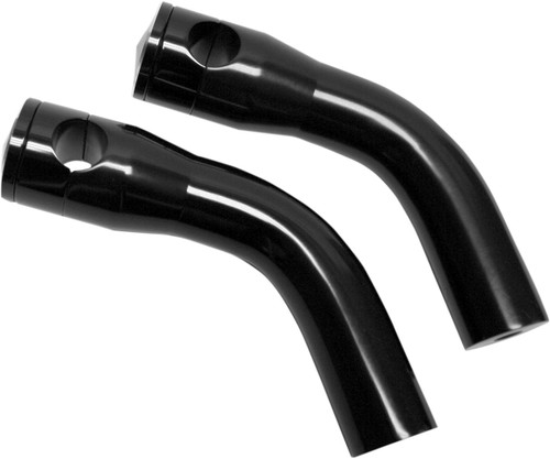 ACCUTRONIX Elite Custom Billet Aluminum Risers - Pullback - 6" - Black [HRP1356B]