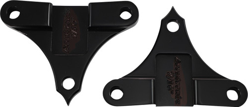 ACCUTRONIX Hot Legs/Bagger Legs Fender Spacers - Black - 0.4375" Spacer - For 6-3/8" Width Fender [TFS49NF7/16B]