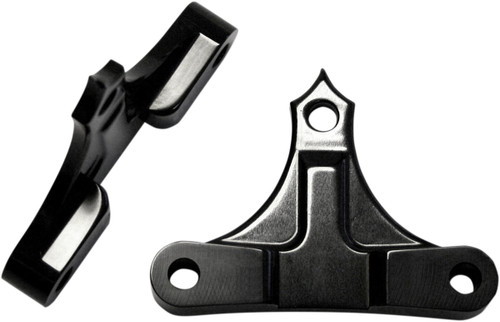 ACCUTRONIX Hot Legs/Bagger Legs Fender Spacers - Black - 0.625" Spacer - For 6" Width Fender [TFS49NF5/8B]