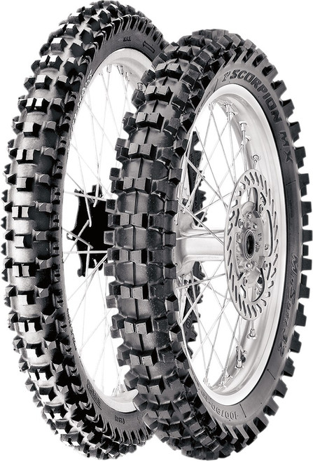 PIRELLI Tire - Scorpion™ XC Mid Soft - Rear - 110/100-18 - 64M [3556600]