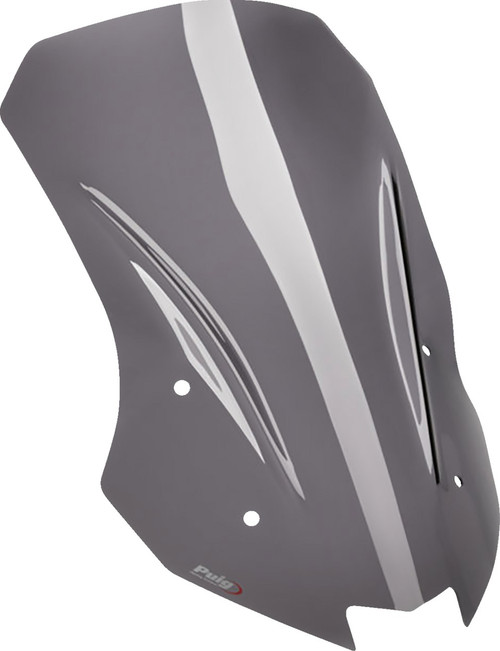 PUIG HI-TECH PARTS Touring Windscreen - 18-5/8" - Dark Smoke - KLR 650 [21393F]