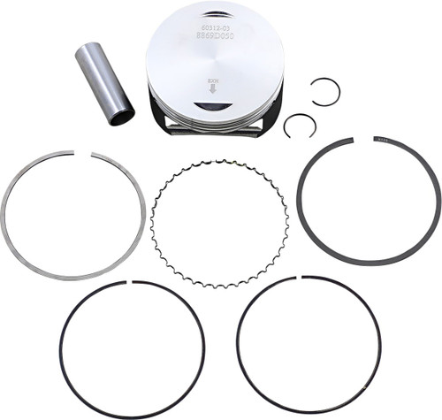 Wossner Piston Kit - 86.95 mm - Honda [8869D050]