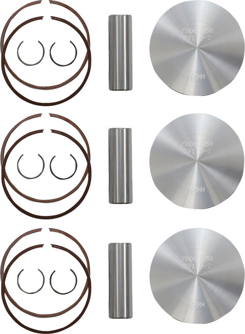Wossner Piston Kit - 66.87 mm - Arctic Cat [K7006D0503]