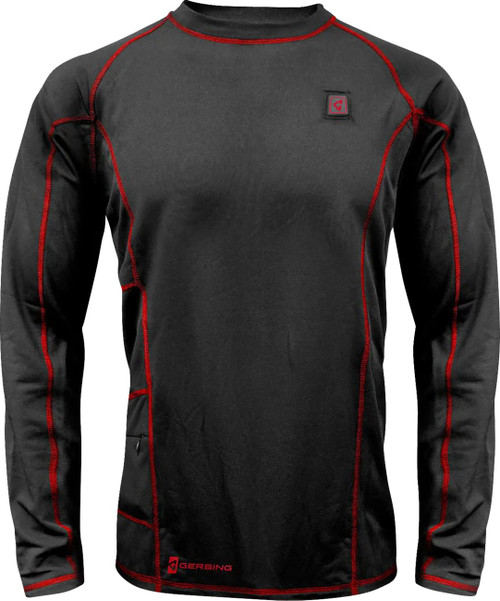 GERBING HEATED CLOTHING 7V Heated Base Layer Shirt - Medium [GERBLS7VMBLKM]