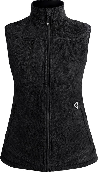 GERBING HEATED CLOTHING Women's 7V Thermite Heated Fleece Vest 2.0 - Black - Large [GERTFVST7VWBL]