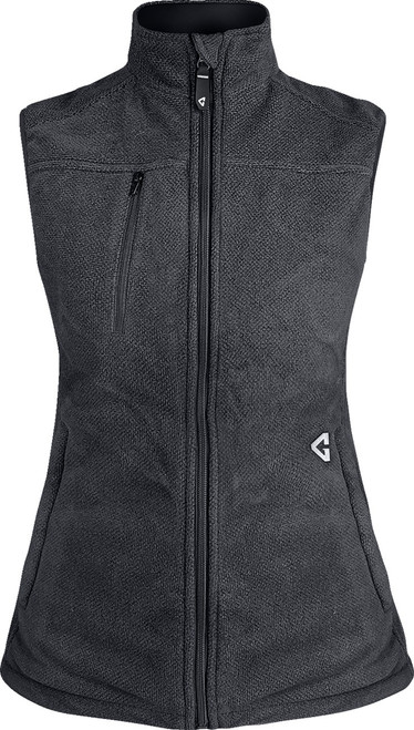 GERBING HEATED CLOTHING Women's 7V Thermite Heated Fleece Vest 2.0 - Gray - Small [GERTFVST7VWGS]