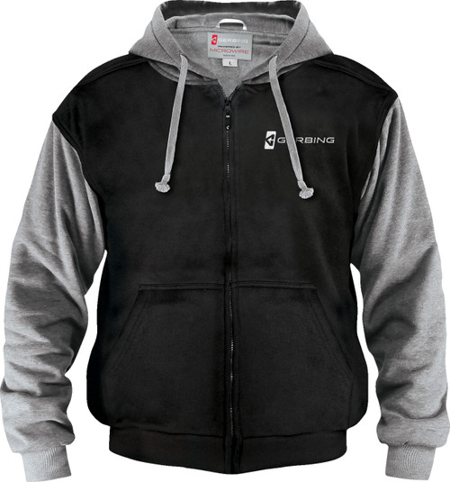 GERBING HEATED CLOTHING 7 V Battery Heated Hoodie - Black - 2XL [GERHDY7VUNIBLKXXL]