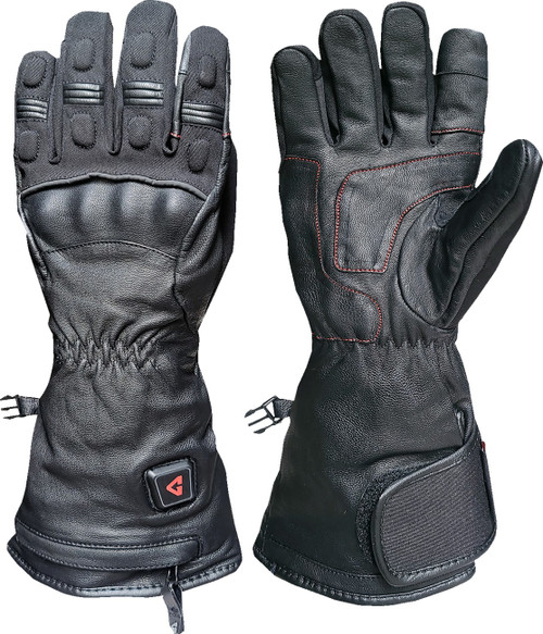 GERBING HEATED CLOTHING 7 V Hard Knuckle Battery Heated Gloves - Black - XL [GERGVHK7VBXL]