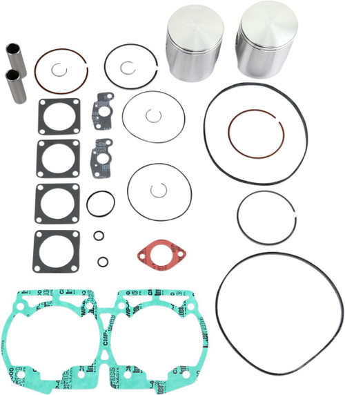WISECO Piston Kit with Gaskets - 79.00 mm - 670 H.O. Engine Type - Ski-Doo [SK1313]