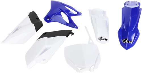 UFO Replacement Body Kit - OEM Blue/White/Black - Yamaha - YZ '15-'21 [YAKIT320@999]