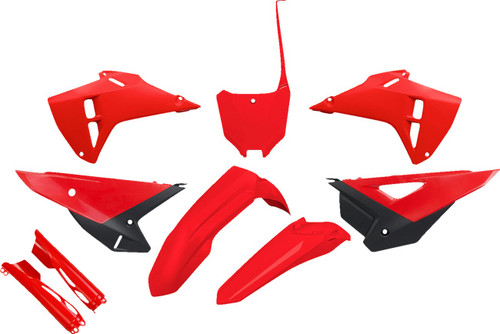 UFO Body Kit - OEM Red/Black - Honda - CRF '25-'26 [HOKIT127F@999]