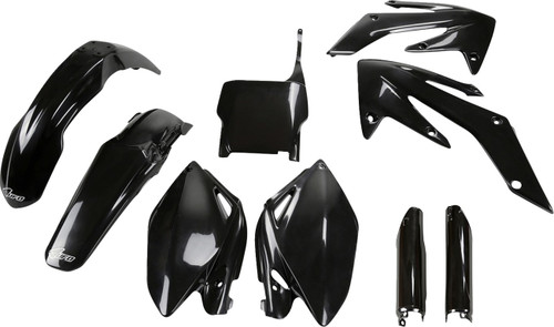 UFO Body Kit - Black - Honda - CRF '06-'07 [HOKIT105F@001]