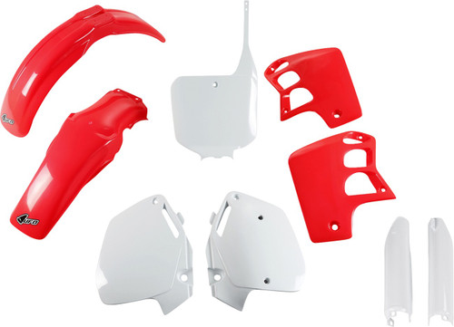 UFO Body Kit - '00 OEM Red/White - Honda - CR '95-'00 [HOKIT089F@999K]