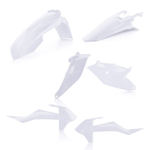 ACERBIS 2686016811 PLASTIC KIT WHITE