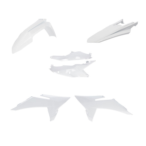 ACERBIS 2986800002 PLASTIC KIT KTM WHITE
