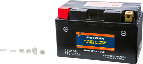 FIRE POWER CTZ10S BATTERY CTZ10S SEALED FACTORY ACTIVATED