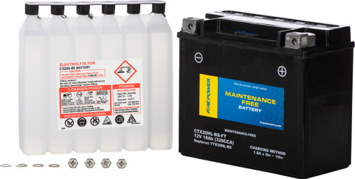 FIRE POWER CTX20HL-BS-FT BATTERY CTX20HL-BS-FT MAINTENANCE FREE