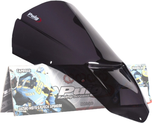 PUIG 4110F WINDSCREEN RACING DARK SMOKE