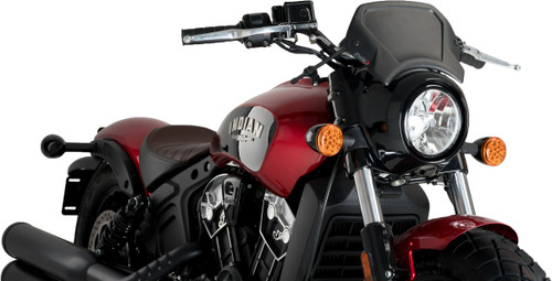 PUIG 3592N ALUMINIUM FRONT PLATE BLACK