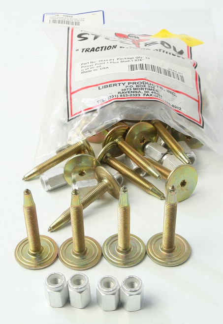 STUD BOY 2544-P1 POWER POINT PLUS PRO STUDS 1.875" 24/PK