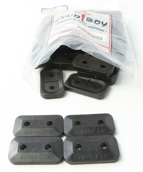 STUD BOY 2463-P2-BLK SUPER LITE PLUS DOUBLE BLACK 48/PK