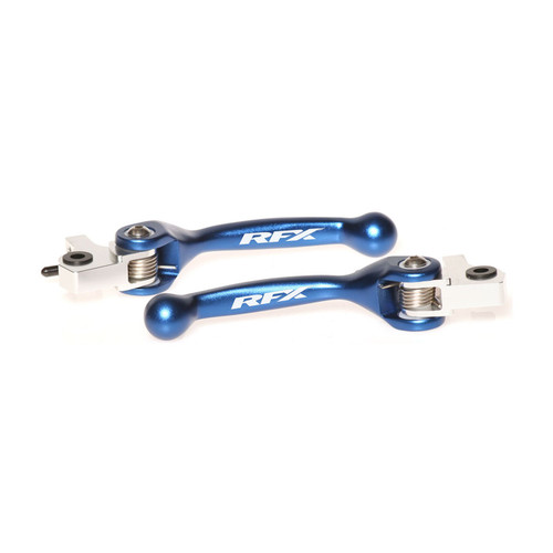 RFX FXFL 50600 55BU FLEXIBLE LEVER SET BLUE KTM/HUSQ/GAS