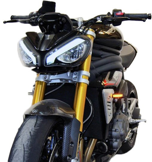 NEW RAGE CYCLES TRIPLE-FB FRONT LED TURN SIGNALS TRI