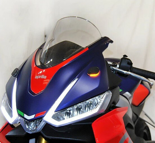 NEW RAGE CYCLES 660-MBO MIRROR BLOCK OFF TURN SIGNALS APR