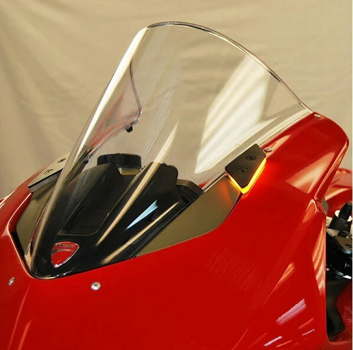 NEW RAGE CYCLES V4-MBO MIRROR BLOCK OFF TURN SIGNALS DUC