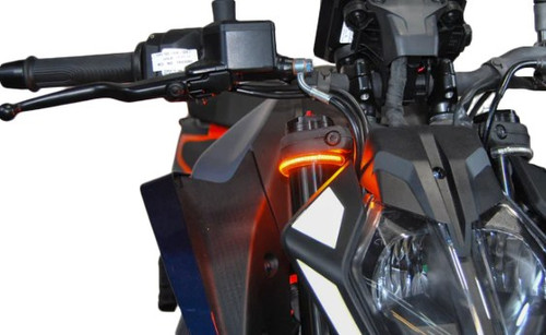 NEW RAGE CYCLES 390-FB-24 FRONT LED TURN SIGNALS KTM